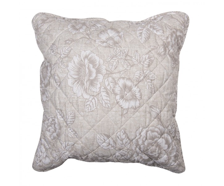 Květinový vintage povlak na polštář - 50*50 cm Clayre & Eef