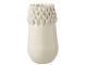 Krémová keramická váza Ibiza white - Ø 14*27cm J-Line by Jolipa