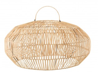 Závěsné přírodní ratanové stínidlo Drim - Ø 57*41 cm/ E27