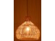 Závěsné přírodní ratanové stínidlo Pear shape - Ø 83*76 cm/ E27 J-Line by Jolipa