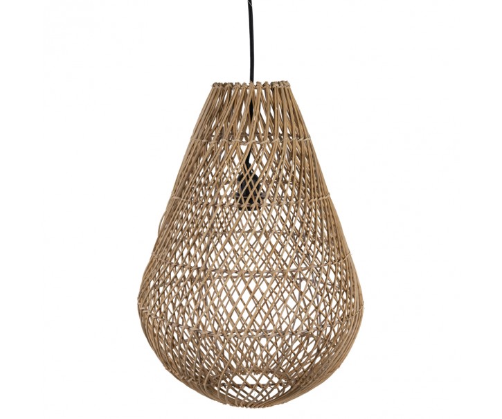 Ratanová závěsná stropní lampa Logen - 35*35*54cm Mars & More 