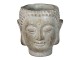 Květináč ve tvaru hlavy Buddhy S - Ø12*11*13 cm Clayre & Eef