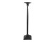 Kovový černý svícen s patinou Filicia - Ø 10*44 cm Clayre & Eef