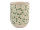 Kalíšek dekor kopretiny - pr 6*8 cm / 0,1l Clayre & Eef