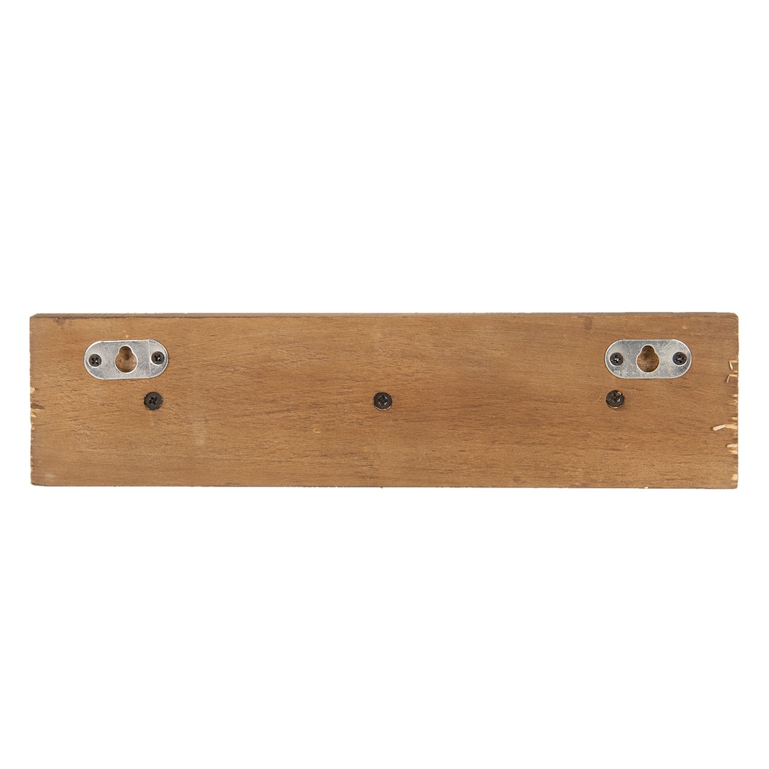 Nástěnný věšák bílá lama s patinou - 30*4*7 cm Clayre & Eef Nástěnný věšák bílá lama s patinou - 30*4*7 cm Clayre & Eef