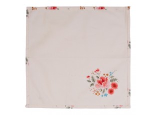 Sada 6ks bavlněných ubrousků s květy Little Rose Colllection - 40*40 cm