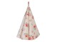 Kulatá bavlněná utěrka s květy Little Rose Collection -Ø 82 cm Clayre & Eef