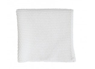 Krémová bavlněná mycí utěrka Pearlknit - 25*25 cm