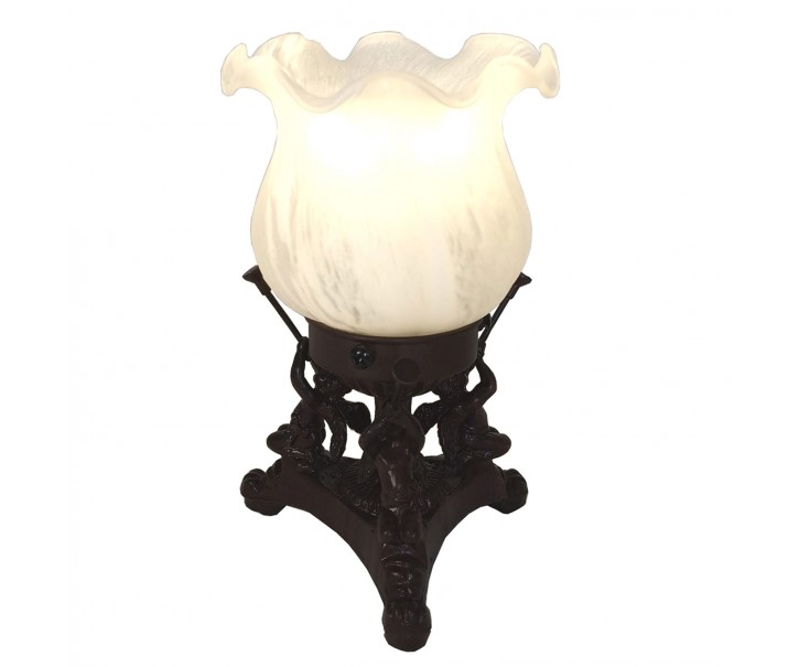 Stolní lampa Villetta - Ø 12*20 cm E14/max 1*25W Clayre & Eef