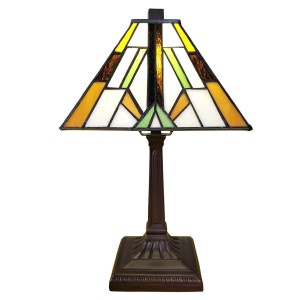 Stolní Tiffany lampa Avice - 20*20*34 cm