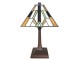 Stolní Tiffany lampa Avice - 20*20*34 cm Clayre & Eef