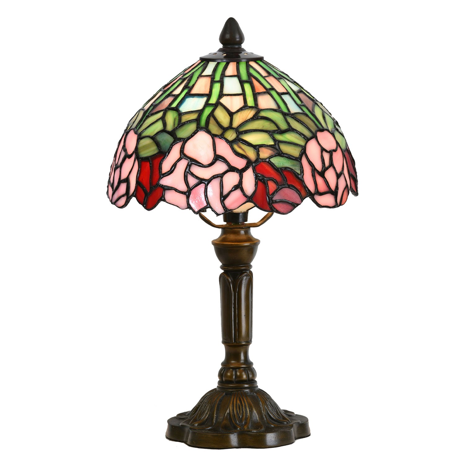 Stolní Tiffany lampa Fantina - Ø 21*39 cm