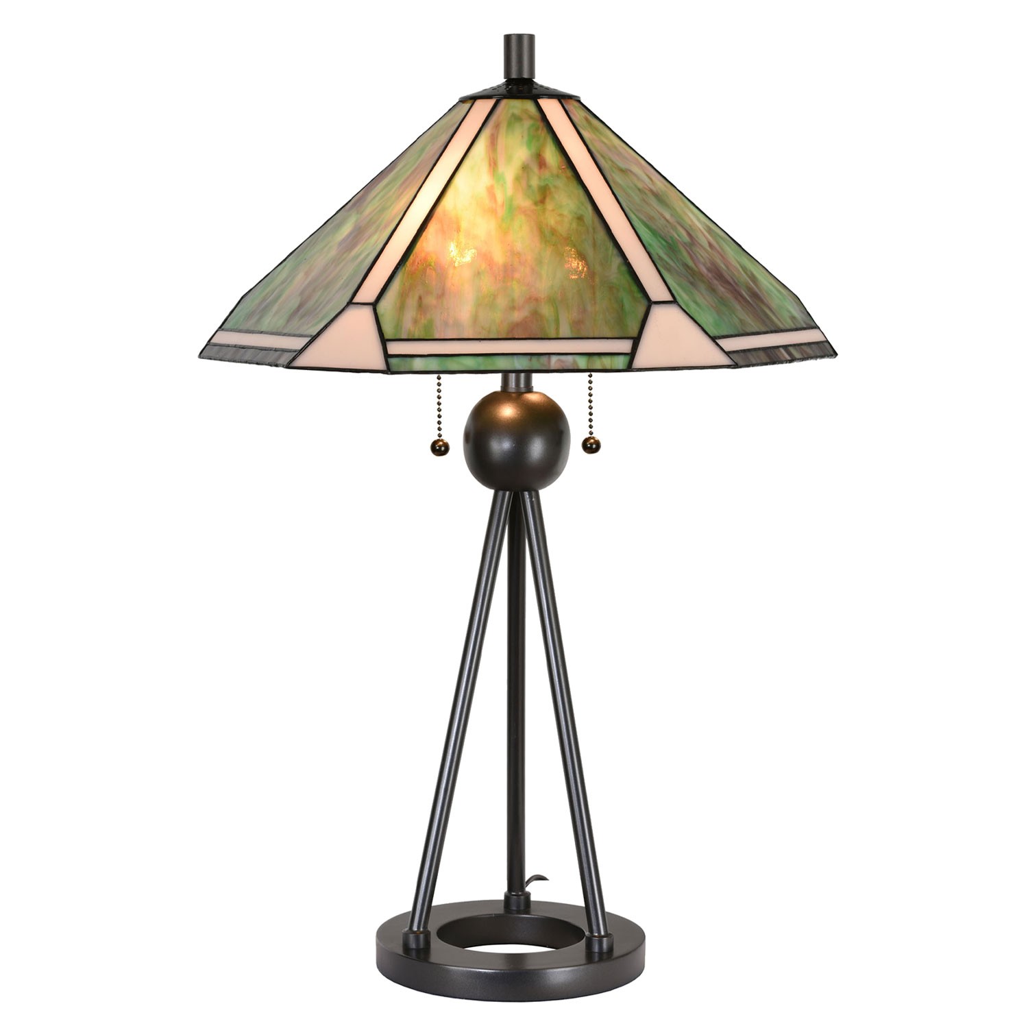 Stolní Tiffany lampa Laverna - Ø 50*73 cm 