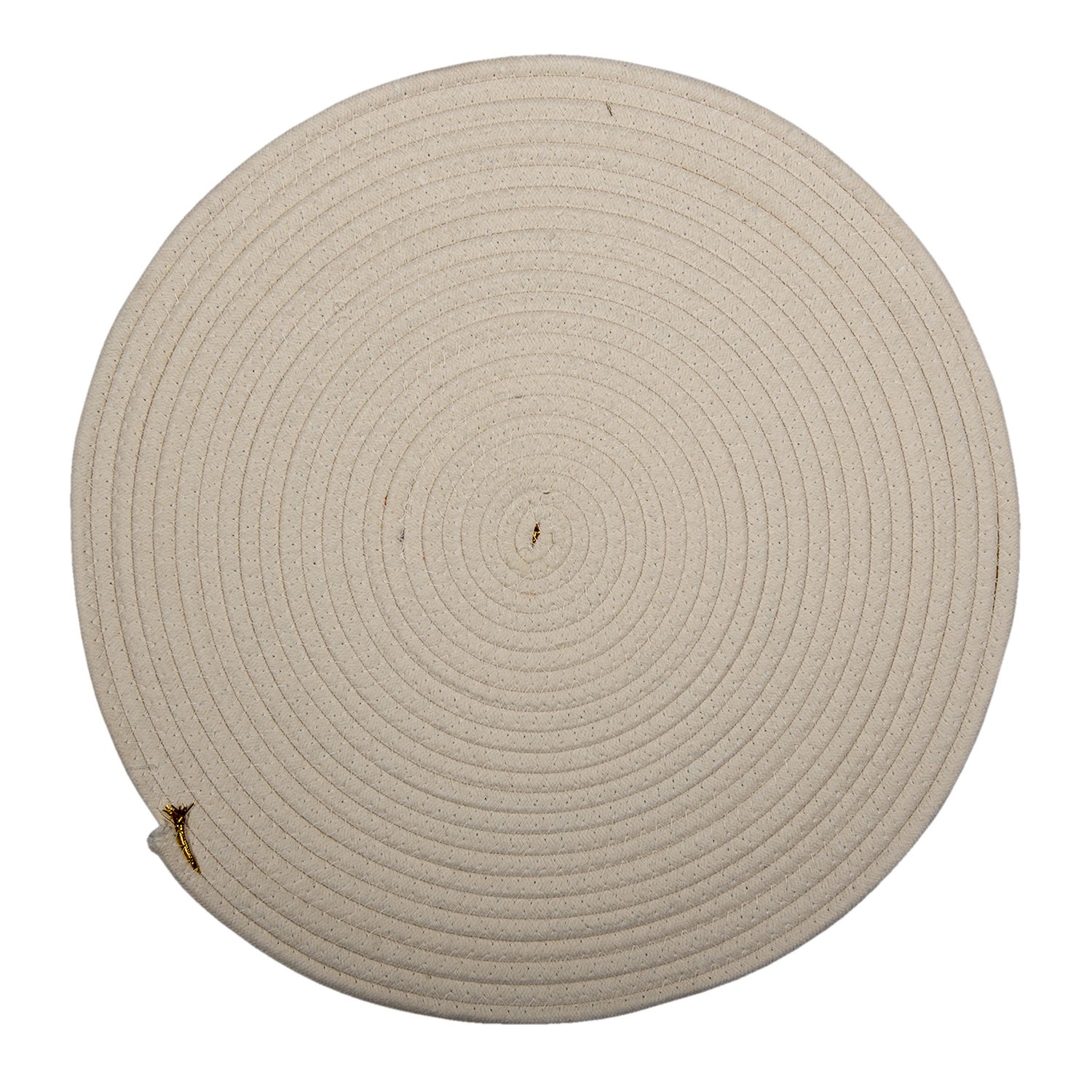 Kulaté pruhované prostírání z juty - Ø 51*1 cm Clayre & Eef Kulaté pruhované prostírání z juty - Ø 51*1 cm Clayre & Eef