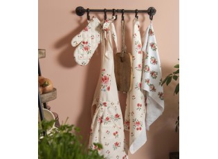 Bavlněný běhoun s květy Little Rose Collection - 50*140 cm