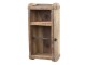 Dřevěný nástěnný stojan na toaletní papír - 15*10*30 cm Chic Antique