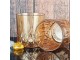 Skleněná nápojová sklenička Water Yellow S - 280 ml Clayre & Eef