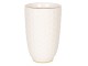 Porcelánový kelímek na zubní kartáčky se zlatým pruhem - Ø 7*12 cm Clayre & Eef
