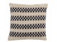 Kémovo - modrý polštář s kostkou Checkers - 45*45cm J-Line by Jolipa