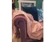 Růžový plyšový pléd Stockholm old pink - 150*200 cm Collectione