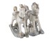 2ks Dekorativní soška houpacího koně - 7*2*8 cm Clayre & Eef