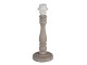 Hnědá dřevěná noha k lampě s patinou Jordi - Ø 12*31 cm Clayre & Eef