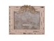 Růžový dřevěný fotorámeček s křídly - 24*3*19 cm / 13*18 cm Clayre & Eef