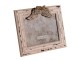 Růžový dřevěný fotorámeček s křídly - 24*3*19 cm / 13*18 cm Clayre & Eef