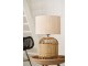 Přírodní bambusová základna k lampě Alifia s výpletem - Ø 25*30cm / E27 Light & Living