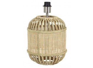 Přírodní bambusová základna k lampě Alifia s výpletem - Ø 25*30cm / E27