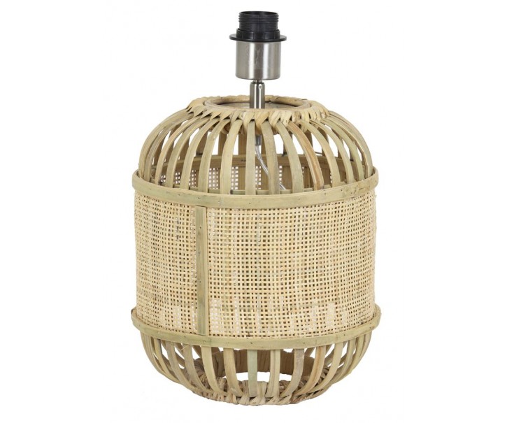 Přírodní bambusová základna k lampě Alifia s výpletem - Ø 25*30cm / E27 Light & Living