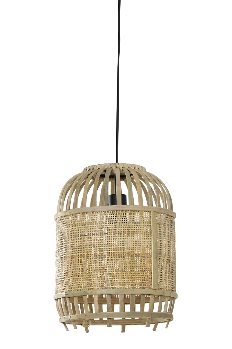 Přírodní bambusové světlo Alifia s výpletem - Ø 28*38cm / E27 Light & Living Přírodní bambusové světlo Alifia s výpletem - Ø 28*38cm / E27 Light & Living