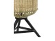 Přírodní bambusová lampa Alifia na nožkách s výpletem - Ø 37*60cm / E27 Light & Living