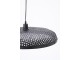 Černé ratanové světlo Paloma s výpletem - Ø 60*9cm / E27 Light & Living