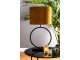 Zlaté sametové stínidlo na lampu Gemstone - Ø 40* 30cm/ E27 Light & Living