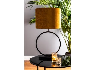 Zlaté sametové stínidlo na lampu Gemstone - Ø 40* 30cm/ E27