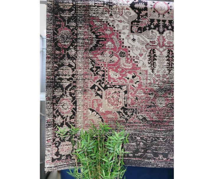 Černo-malinový koberec Vintage - 160*230cm Collectione
