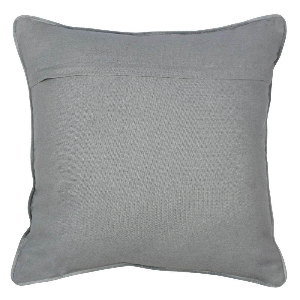 Šedý sametový polštář s měděnými jeleny - 45*45*16cm Mars & More Šedý sametový polštář s měděnými jeleny - 45*45*16cm Mars & More