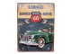 Nástěnná kovová cedule Garage Service Route 66 - 25*33 cm Ostatn&iacute;