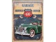 Nástěnná kovová cedule Garage Service Route 66 - 25*33 cm Ostatn&iacute;