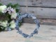 Kovový závěsný věneček s kvítky - Ø 13 cm Chic Antique