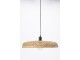 Přírodní ratanové světlo Paloma s výpletem - Ø 50*8cm / E27 Light & Living