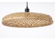 Přírodní ratanové světlo Paloma s výpletem - Ø 50*8cm / E27 Light & Living