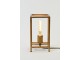 Zlatá antik kovová lampa Marley - 14*14*25cm / E27 Light & Living