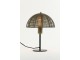 Bronzová antik kovová lampa Klobu - Ø25*33cm / E27 Light & Living