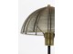 Bronzová antik kovová lampa Klobu - Ø25*33cm / E27 Light & Living