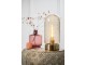 Jantarovo-bronzová kovová stolní lampa Domani - Ø15*33cm / E27 Light & Living