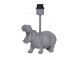 Šedá základna ke stolní lampě s hrošíkem Hippo - 27*11*28 cm / E27 Light & Living