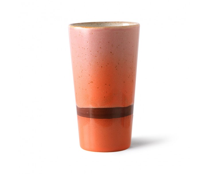 Barevný retro hrnek na latté Mars - Ø 7,5*13cm / 280ml HKLIVING