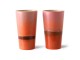 Barevný retro hrnek na latté Mars - Ø 7,5*13cm / 280ml HKLIVING